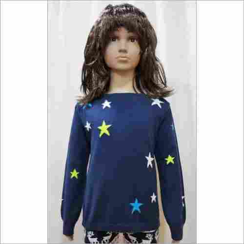 Star Girl Intarsia Sweater