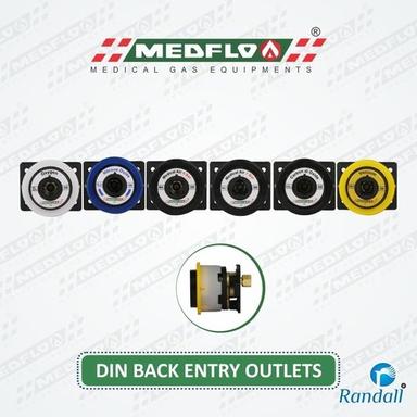 Wall Mounted Din Standard Medical Gas Outlet Application: Industrial