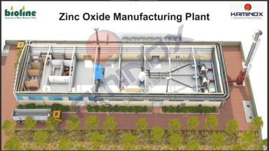 Semi-Automatic Zinc Oxide Manufacturing Plant