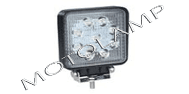 Fog Lamp Square Led Body Material: Steel And Glass