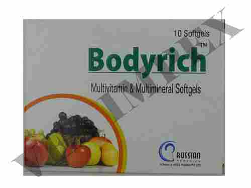 Bodyrich Multivitamin and Multimineral Softgels