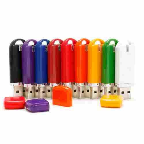 Multi color plastic USB