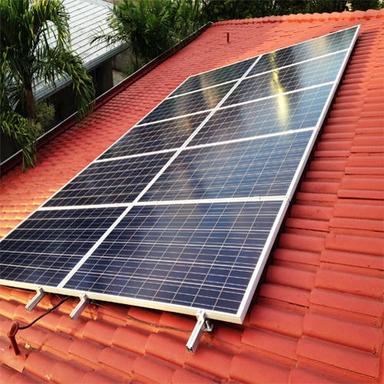 Black Small Solar Rooftop Panel