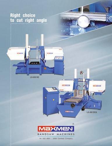 Motorized Metal Cutting Bandsaw Capacity: 200 Mm To 1500 Mm Kg/Hr