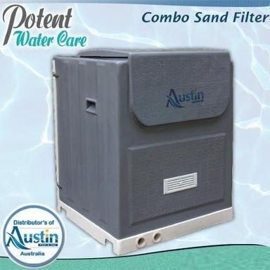 Grey Swimming Pool Combo Sand Filter