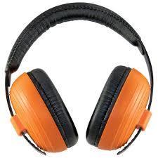 Orange And Black Ear Protectors