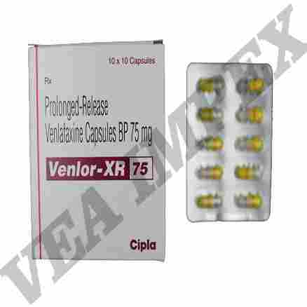Venlor XR 75 Capsules Prolonged Release