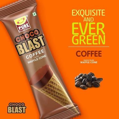 Choco Blast Choco Filled Waffle Cone ( Coffee Flavor ) Place Of Origin: India