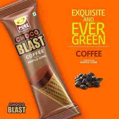 Choco Blast Choco Filled Waffle Cone ( Coffee Flavor )