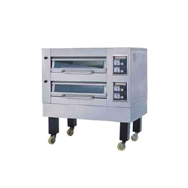 2 Deck Steaming Electric Baking Oven