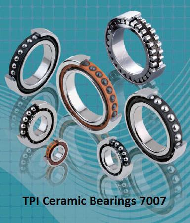 TPI Ceramic Bearings 7007