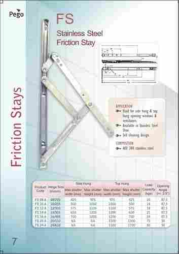 Friction Stays