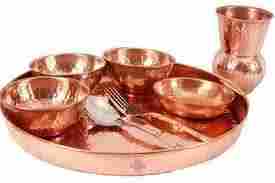 Copper Dinner Set