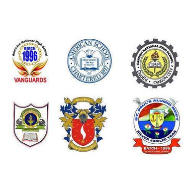 Multi School Printed Badges