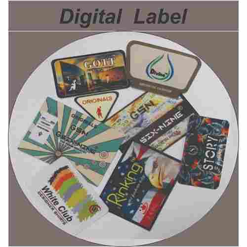Digital Printed Label