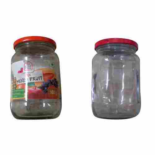 Glass Gem Fruit Jar