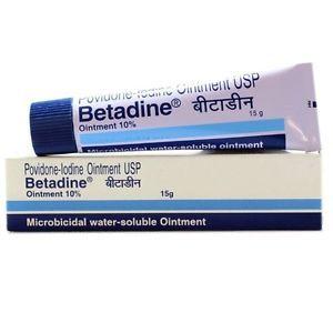 Betadine Ingredients: Povidone Iodine
Available Combination : Povidone Iodine + Ornidazole Cream