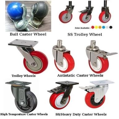 Rubber Caster Wheels Usage: Industrial