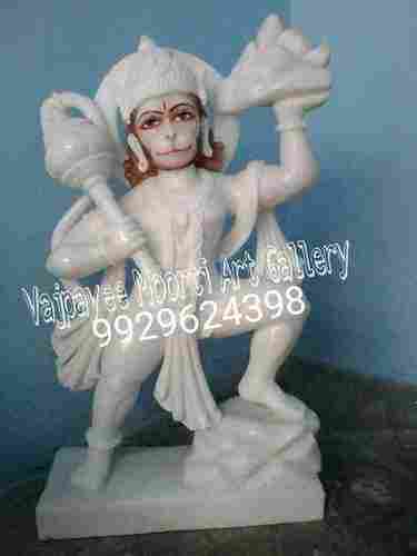Makrana Marble Hanuman Statue