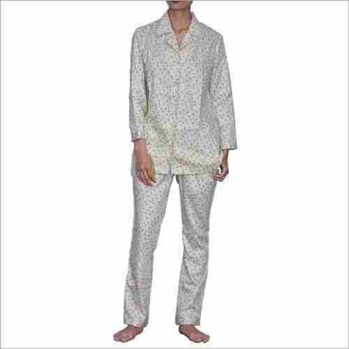 Light Yellow Dot Star Nghtwear Sleepwear