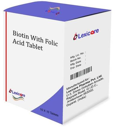 Biotine and Folic Acid Tablets