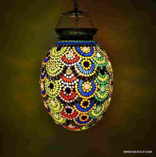Glass pendant light for home style hanging Lamp