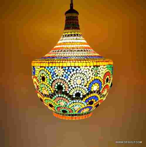Glass Decoration Vintage Antique Hanging Pendant Diwali Festival