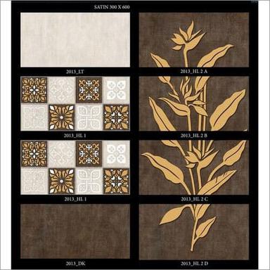 Any Color 300 X 600 Mm Large Ceramic Wall Tiles