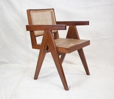 Handmade Pierre Jeanneret King Chair