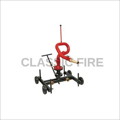 Red Fire Trolley Mounted Monitor