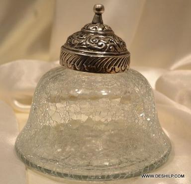 Transparent Glass Container With Lid
