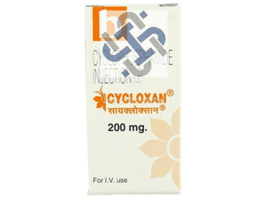 Cycloxan Cyclophosphamide 200Mg Injection General Medicines