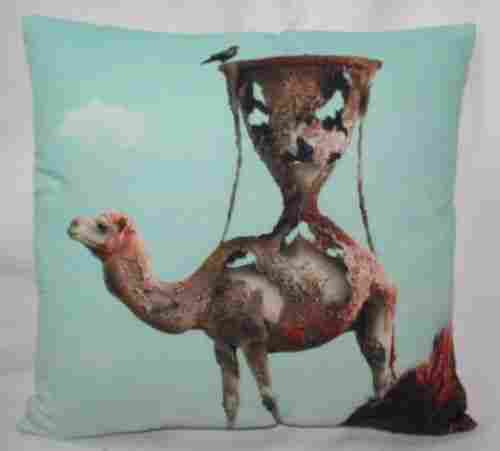 Camel Print Cushion Cover