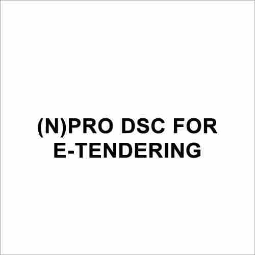 (n)Pro DSC for e-Tendering