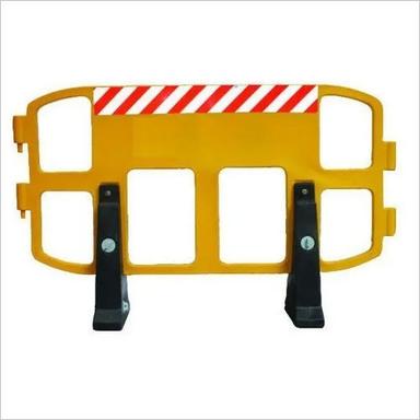 Yellow Perforated Barricade Fence 2Mtr