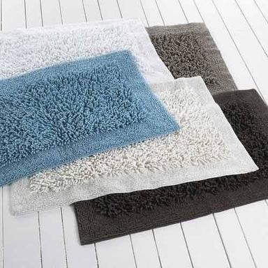 Cotton Tufted Bath Mats Back Material: Woven Back