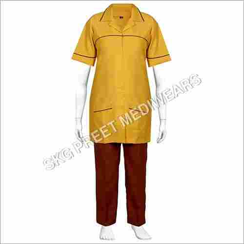 Plain Cotton Nursing Uniform