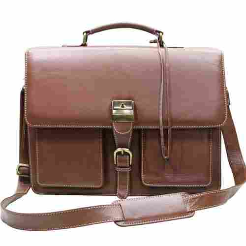 Men Leather Office Bag Briefcase