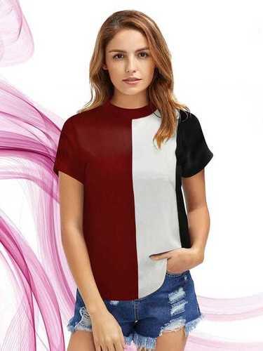 Maroon Designer Trendy T-Shirts