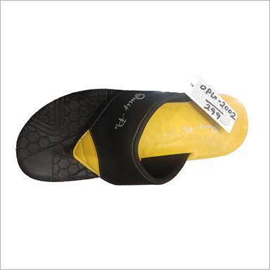 Yellow And Black Mens Casual Flip Flop