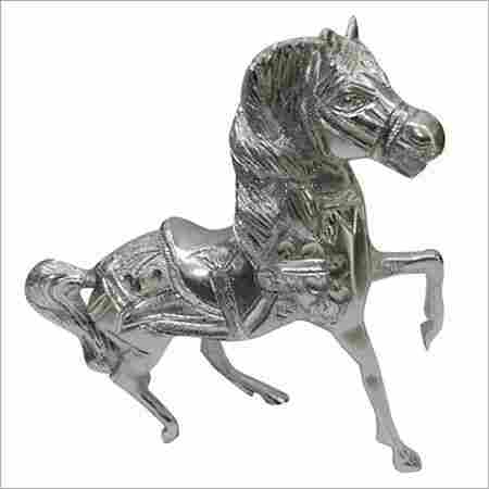 Horse Statue (Silver)