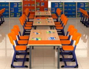 Library Table & Chair