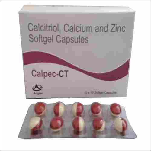 Calcitriol Calcium And Zinc Softgel Capsules