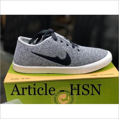 Grey Mens Casual Shoes Heel Size: High