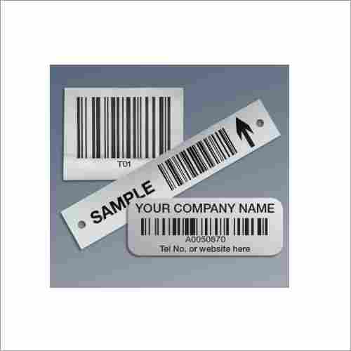 Aluminium Barcode Labels