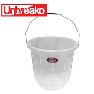 White Plastic Plain Bucket