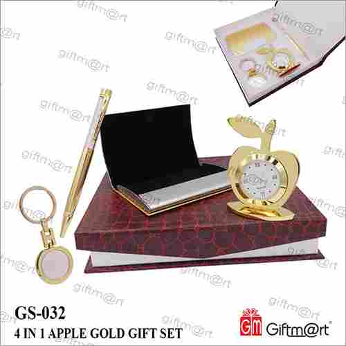 Apple Gold Gift- Set