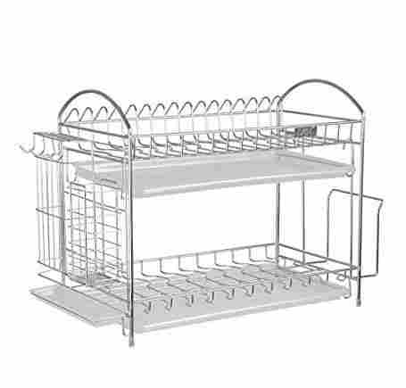 Stainless Steel Rack Silver For Kitchen