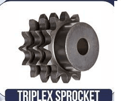 Triplex Sprocket Teeth Number: 4 To24