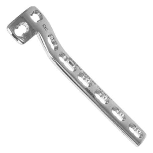 L-Buttress Plate 5mm Right Leg with locking System